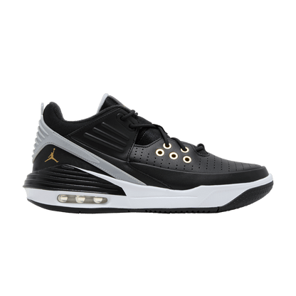 Jordan Max Aura 5 Black White Wolf Grey Metallic Gold