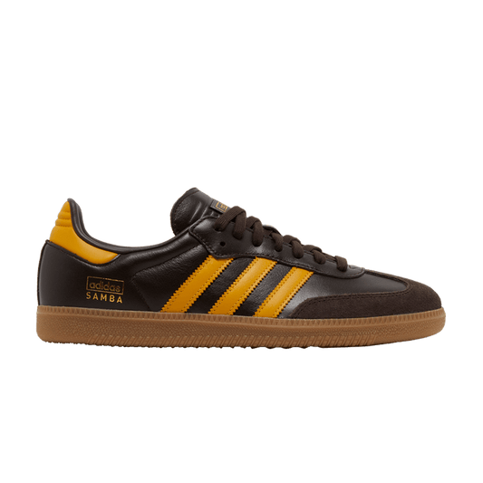 adidas Samba OG Dark Brown Preloved Yellow