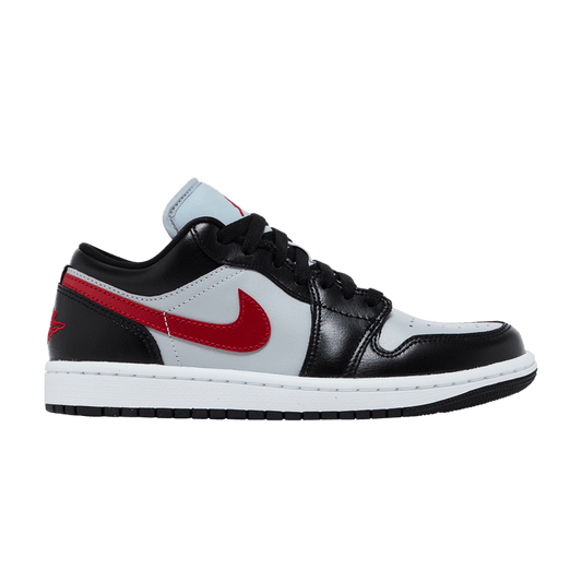 Jordan 1 Low Wolf Grey Gym Red (Women's)