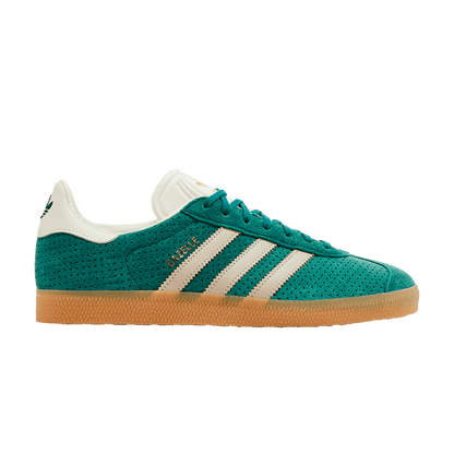 adidas Gazelle Collegiate Green Wonder Beige Gold Metallic