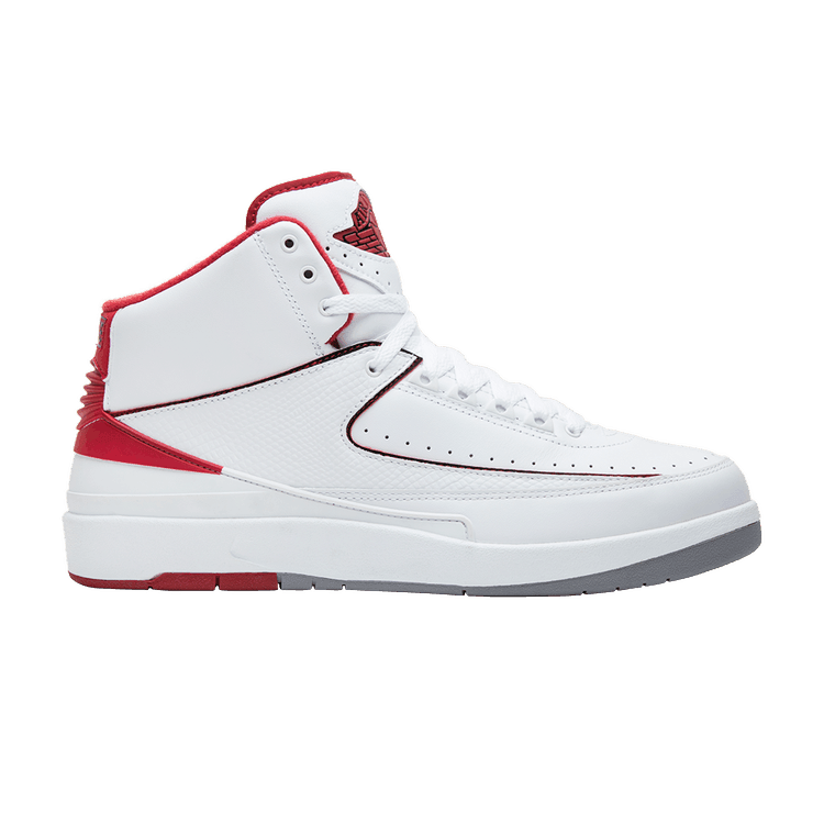 Jordan 2 Retro White Red (2014)