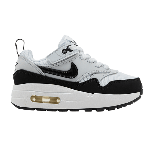 Nike Air Max 1 EasyOn White Black (PS)