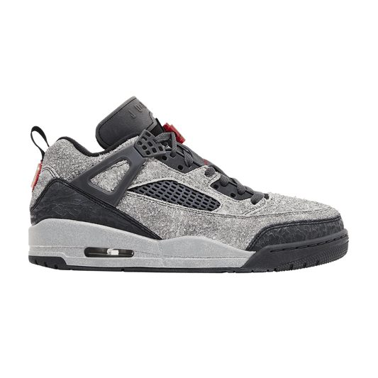 Jordan Spizike Low Anthracite Gym Red