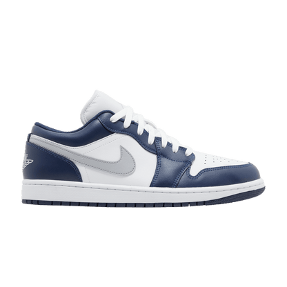 Jordan 1 Low Wolf Grey Midnight Navy