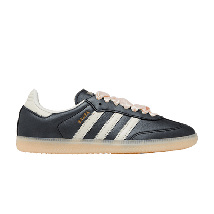 adidas Samba OG Black Pink Ribbon Laces (Women's)