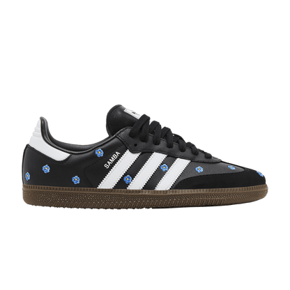 adidas Samba Light Blue Floral Core Black (Women's)