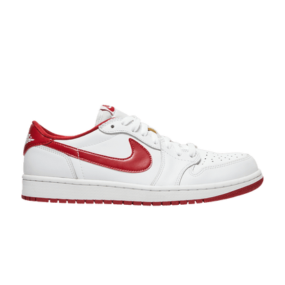 Jordan 1 Retro Low White Varsity Red