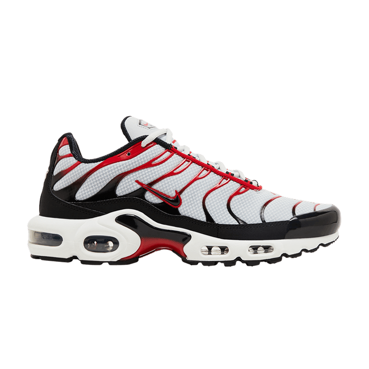Nike Air Max Plus Pure Platinum Black University Red