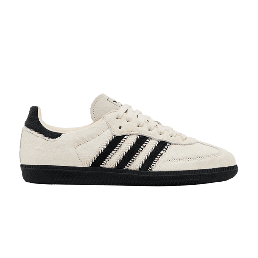 adidas Samba OG Wonder White Black Pony (Women's)
