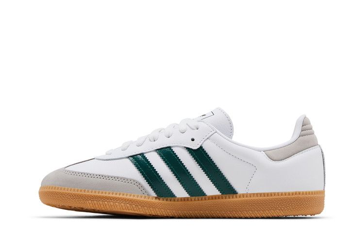 adidas Samba OG White Collegiate Green Gum (Women's)