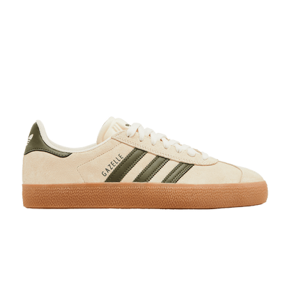 adidas Gazelle ADV Ecru Tint Focus Olive
