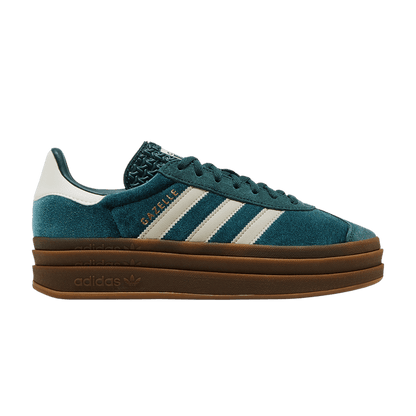 adidas Gazelle Bold Mineral Green Velvet (Women's)