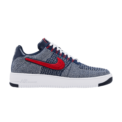 Nike Air Force 1 Ultra Flyknit Low Patriots Robert Kraft Wolf Grey