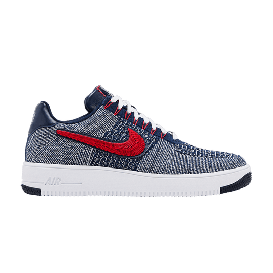 Nike Air Force 1 Ultra Flyknit Low Patriots Robert Kraft Wolf Grey