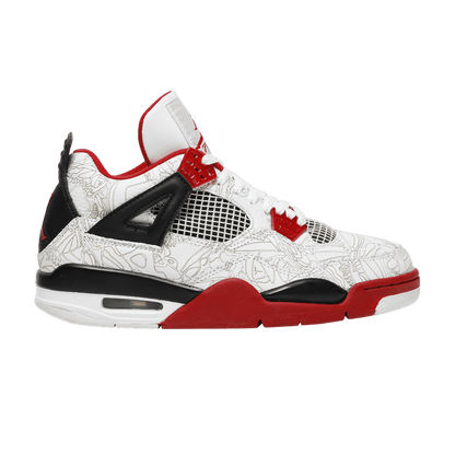 Jordan 4 Retro White Laser