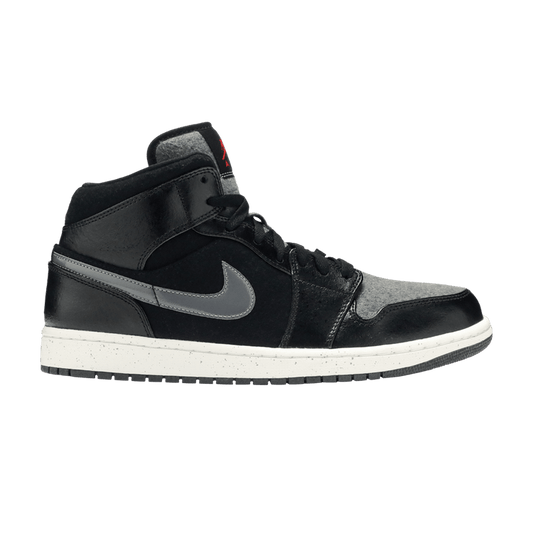 Jordan 1 Mid Premium Winterized Black Grey