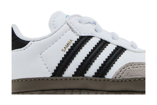 adidas Samba White Black Clear Granite (Infant)