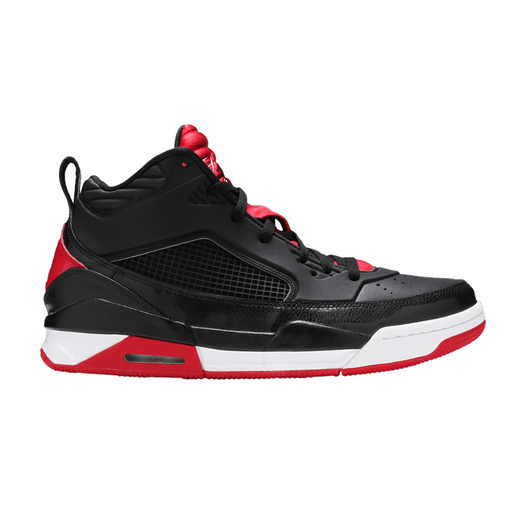 Jordan Flight 9.5 Black Gym Red