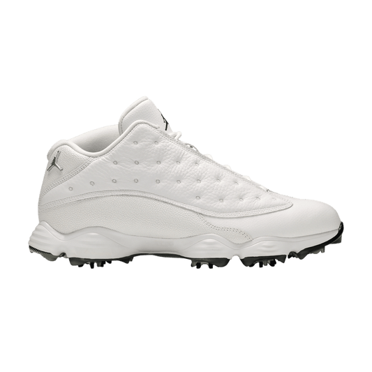 Jordan 13 Retro Golf Cleat White Black