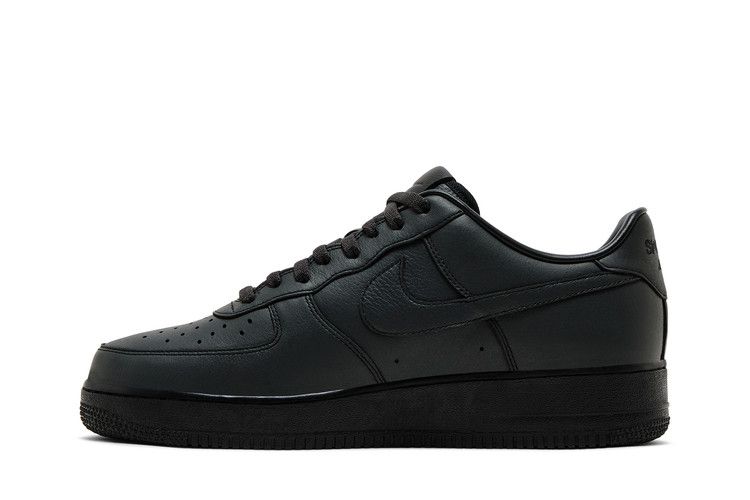 Nike Air Force 1 Low .SWOOSH Dirty Triple Black