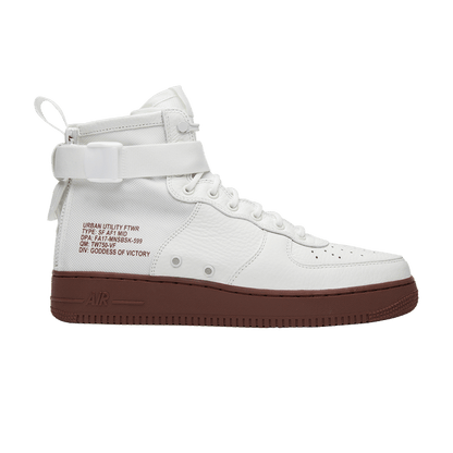 Nike SF Air Force 1 Mid Ivory Mars Stone