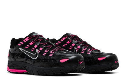 Nike P-6000 Pink Blast Metallic Silver Black