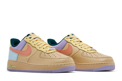 Nike Air Force 1 Low '07 Sesame Hydrangeas Soft Yellow Apricot Agate