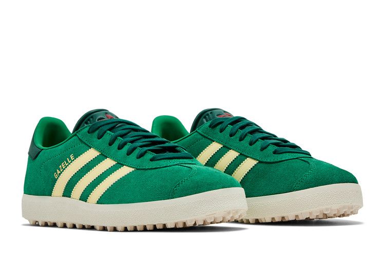 adidas Gazelle Spikeless Golf Green Almost Yellow