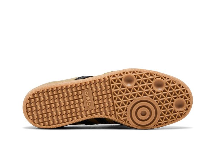 adidas Samba LT Gold Metallic Black Gum (Women's)
