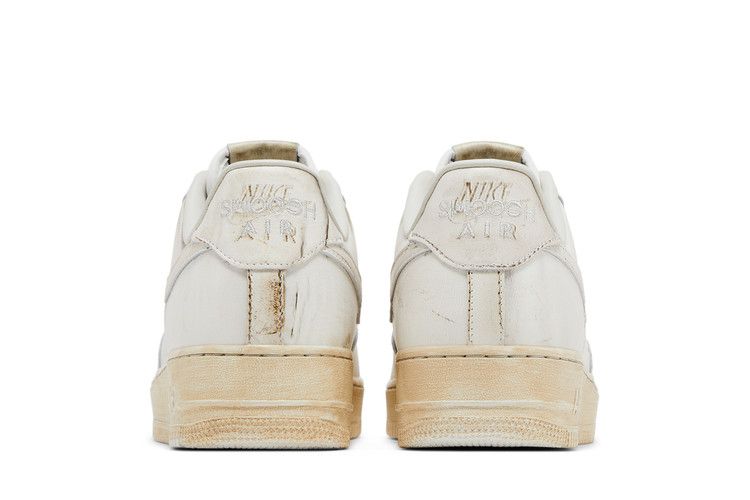 Nike Air Force 1 Low .SWOOSH Dirty Triple White