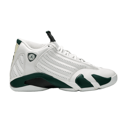 Jordan 14 Retro White Forest Green