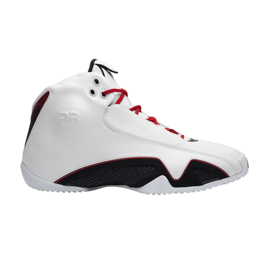 Jordan 21 White Varsity Red Metallic Silver (2006)