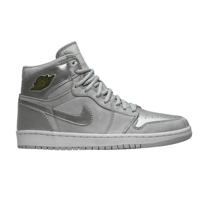 Jordan 1 Retro High Japan Metallic Silver (Special Box) (2020)