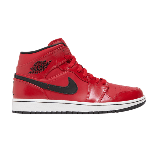 Jordan 1 Mid Gym Red Black Patent