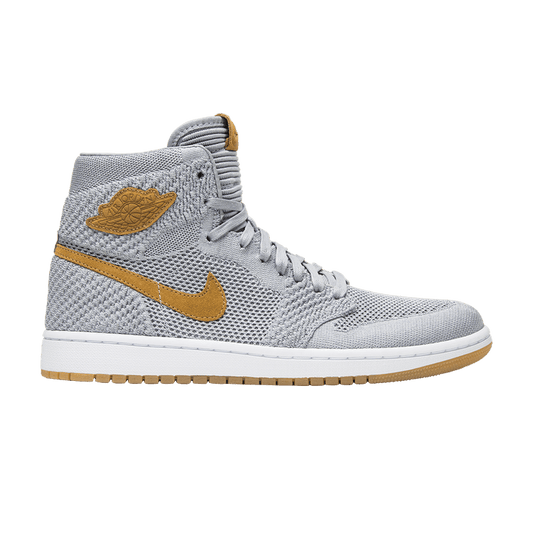 Jordan 1 Retro High Flyknit Wolf Grey