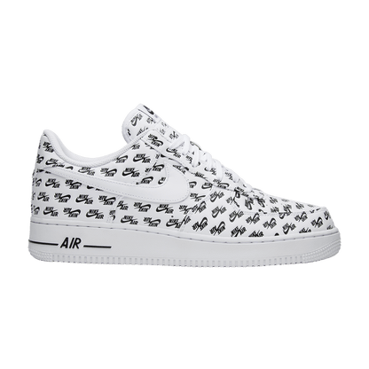 Nike Air Force 1 Low All Over Logo White
