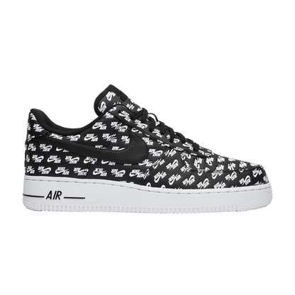 Nike Air Force 1 Low All Over Logo Black