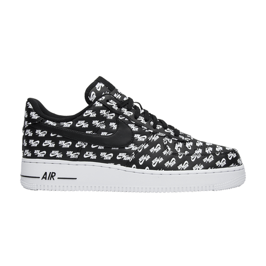 Nike Air Force 1 Low All Over Logo Black