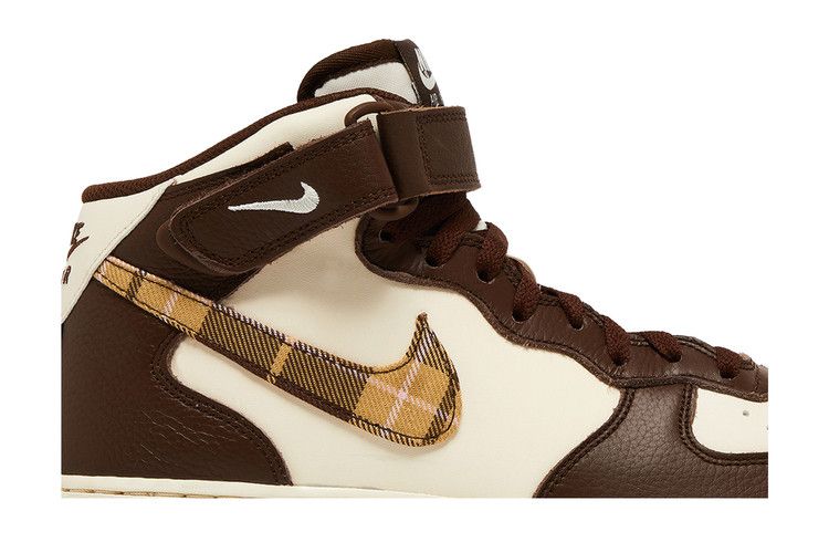 Nike Air Force 1 Mid '07 Brown Plaid