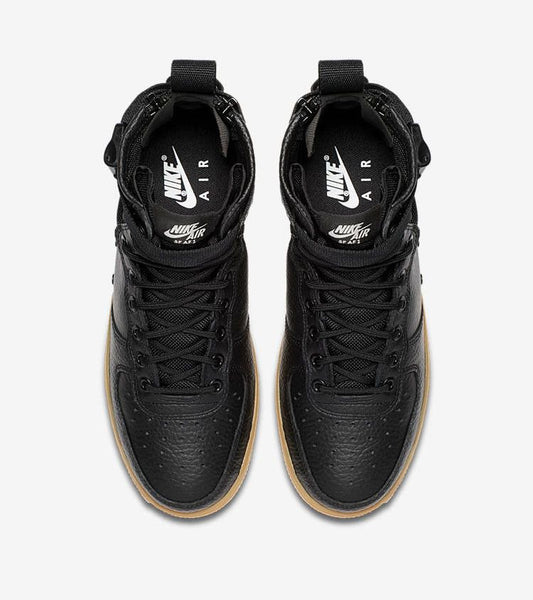 Nike SF Air Force 1 Mid Black Gum (Women's)