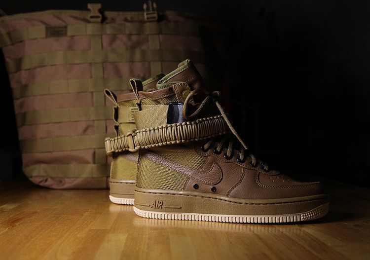 Nike SF Air Force 1 Golden Beige (Women's)