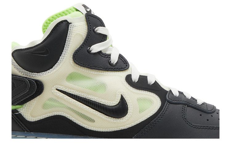 Nike Air Force 1 React Mid Black Sail Ghost Green