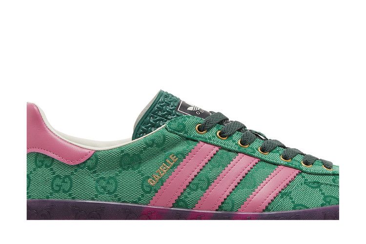 adidas x Gucci Gazelle Green GG Monogram (Women's)