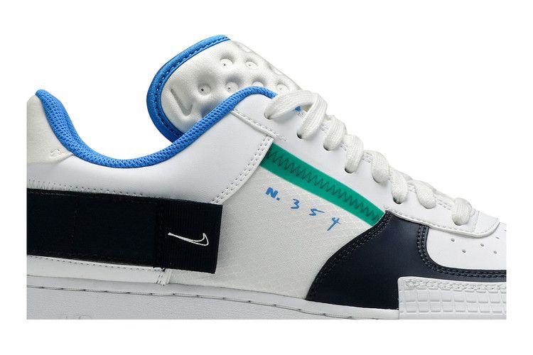 Nike Air Force 1 Type White Obsidian