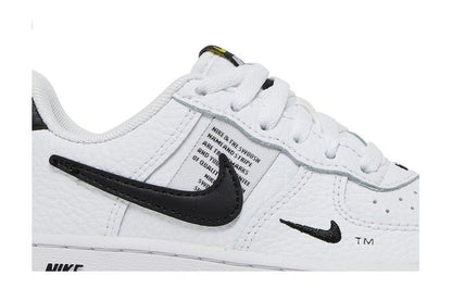 Nike Air Force 1 Low Utility White Black (PS)