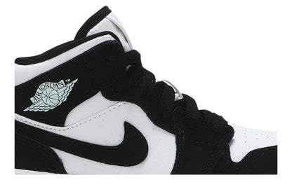 Jordan 1 Mid White Black Teal Tint (PS)