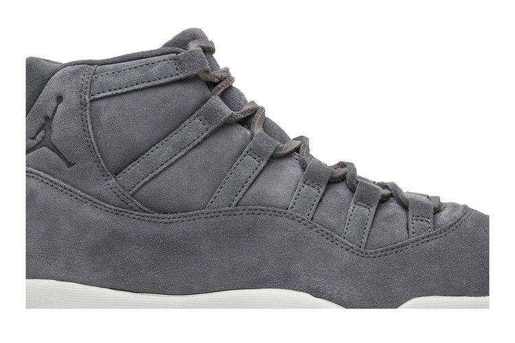 Jordan 11 Retro Pinnacle Grey Suede
