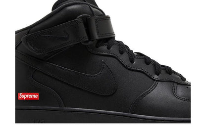 Nike Air Force 1 Mid Supreme Black