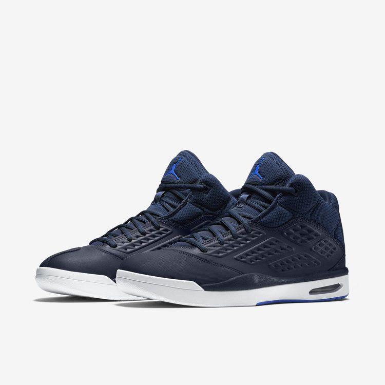 Jordan New School Midnight Navy/Soar-White