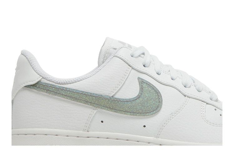 Nike Air Force 1 Low White Gold Glitter Swoosh (Women's)